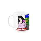 山口かつみのアミ7 Mug :left side of the handle