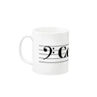 もりてつのCello Life Mug :left side of the handle