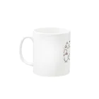 あじつけのりのならぶマナーがよいトリ Mug :left side of the handle