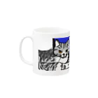 9livesworkのレンタル猫の手（貸しますよ） Mug :left side of the handle