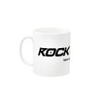 ロックアクションズのROCK ACTIONS logo series 1 Mug :left side of the handle