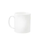 ミルク世紀末チャンネルオリジナルグッズのミルク世紀末チャンネルオリジナルグッズ　キラキラ星編 Mug :left side of the handle