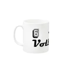 ShibuTのVolleyball(バレーボール) Mug :left side of the handle