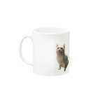 kavacののらねこ家族 Mug :left side of the handle