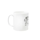 Smallfieldのリンクラブ　crab-city-bk01 Mug :left side of the handle