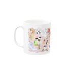 KANBINの東京の喫茶店マグ Mug :left side of the handle