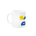 六甲ミーツ･アート芸術散歩2023　beyondのカラフル／山ロゴ Mug :left side of the handle