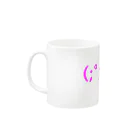 Teamカビゆかのカビゆかのブッ！ Mug :left side of the handle