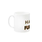 furebuhi　clubのHAPPY FUREBULL（ハッピーフレブル） Mug :left side of the handle