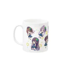 アイログ公式グッズショップの[アイログ]トップ10集合！ Mug :left side of the handle