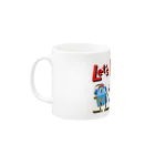 Kbm AnimationのLet's Dance! Mug :left side of the handle