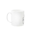 nyahoのばあちゃんと孫 Mug :left side of the handle