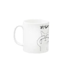 InFrogs  | インフロッグスのみない、いわない、ききたくない Mug :left side of the handle