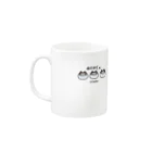 Min Strel 公式ショップのとぐにゃん「ありがてぇ」マグカップ Mug :left side of the handle