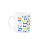 ツルモトマイのColor Ribbon/02 ウォレットフォンケース Mug :left side of the handle