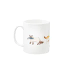 ねこの巣のDO RA NE KO Mug :left side of the handle