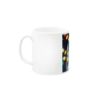 RONBOのパーカーを着た赤毛の女の子 Mug :left side of the handle