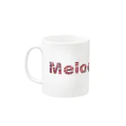 MelodyMirrorのMelodyMirrorオリジナル Mug :left side of the handle