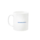 wayo mugのme /blue Mug :left side of the handle
