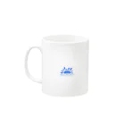 wayo mugのGood morning my love/blue Mug :left side of the handle