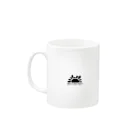wayo mugのGood morning my love/black Mug :left side of the handle