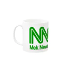 NET SHOP MEKのメック・ニュース・ネットワーク : マグカップ Mug :left side of the handle