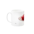 Lunatic-the-Jokersの[6月]June-Pearl&Rose Mug :left side of the handle