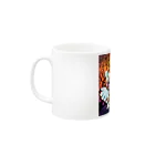 群青のはなまるハロウィン2023 ハロウィンアリス Mug :left side of the handle