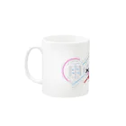 usabit.のぐっず屋さんの雨蜜ふぁるまロゴ Mug :left side of the handle