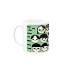 HappyGorillaの祖父母と孫たち④ Mug :left side of the handle