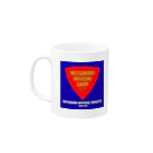 MITSUNORI OFFICIAL SHOPのMITSUNORI OFFICIAL SHOP ロゴマーク (サイン入り) Mug :left side of the handle