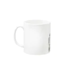 maruno-shopの丸の内4 Mug :left side of the handle