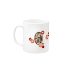 THORES柴本(トーレスしばもと) THORES Shibamotoの【VISION】椿姫 Mug :left side of the handle