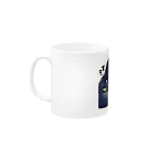 「ワンダーワールド」のぼーっとしているゴリラ Mug :left side of the handle