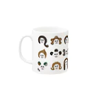 YURIKO_FUKAZAWAのヘアカタログ Mug :left side of the handle