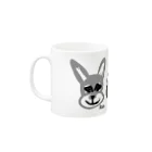 わんこと田舎暮らしのせいぞろい Mug :left side of the handle