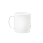 3syu3syokuの徐々にサボるカエル Mug :left side of the handle