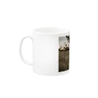 ののちゃんのフォトプリントショップのお熱いカップル Mug :left side of the handle