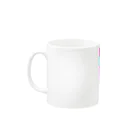 カラバースのクマ柄 Mug :left side of the handle