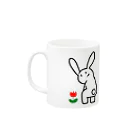 Edenのなんかムカつくうさぎ Mug :left side of the handle