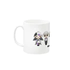 夢來 怜の宝箱のかまちょ擬人化達のマグカップ Mug :left side of the handle