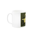 arigatowkaのジムニー Mug :left side of the handle