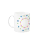 clarice-designのstar-マグカップ Mug :left side of the handle