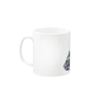 gecomochi0419のアマガエルのげこくんとげこもち Mug :left side of the handle