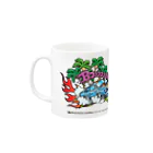 illustrator_HaLのPOP UP CAR Vol.02 Mug :left side of the handle