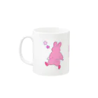 🎀宇佐木 芙和子🎀のWalkingFuwako Mug :left side of the handle