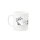 TomoshibiのNo Cat, No Life.  抱っこ猫 Mug :left side of the handle