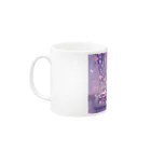 as -AIイラスト- のヒトデの机 Mug :left side of the handle