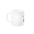 戯れ言やの一流のぼっち Mug :left side of the handle