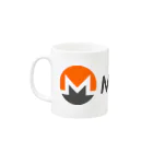 OWLCOIN ショップのMonero モネロ Mug :left side of the handle